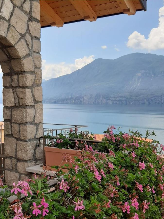 Bmp Apartment Deluxe 1 Jacuzzi Riscaldata Privata Vista Lago Di Garda برنزوني سول جاردا المظهر الخارجي الصورة